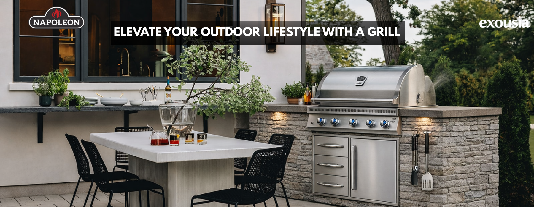 Elevate Your Outdoor Lifestyle with a Grill