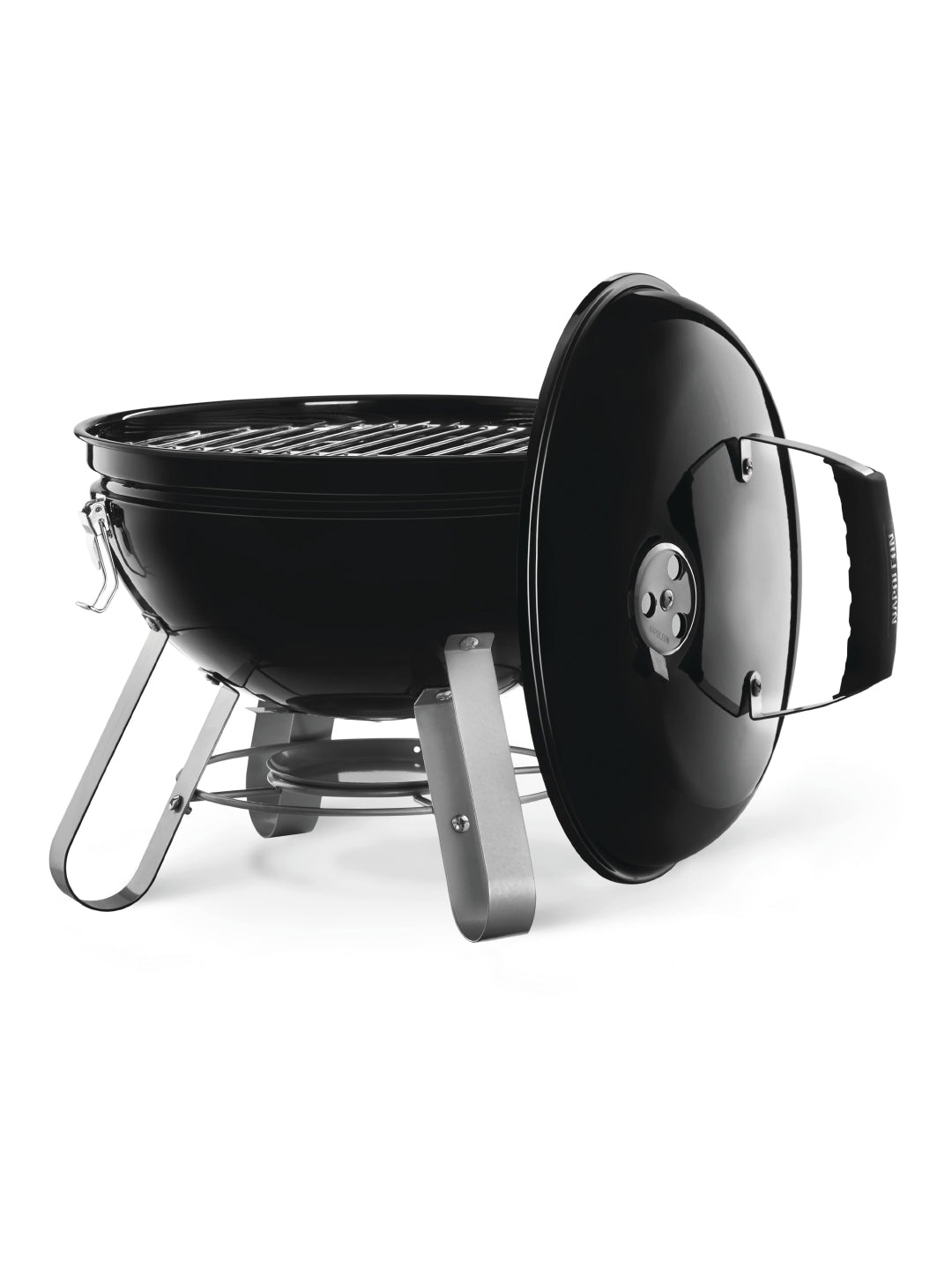 Napoleon NK14 Portable Charcoal Grill – 14-Inch Compact BBQ for Outdoor Cooking