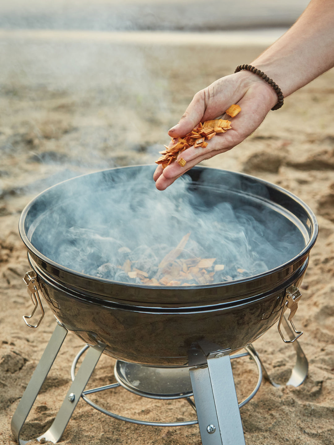 Napoleon NK14 Portable Charcoal Grill – 14-Inch Compact BBQ for Outdoor Cooking