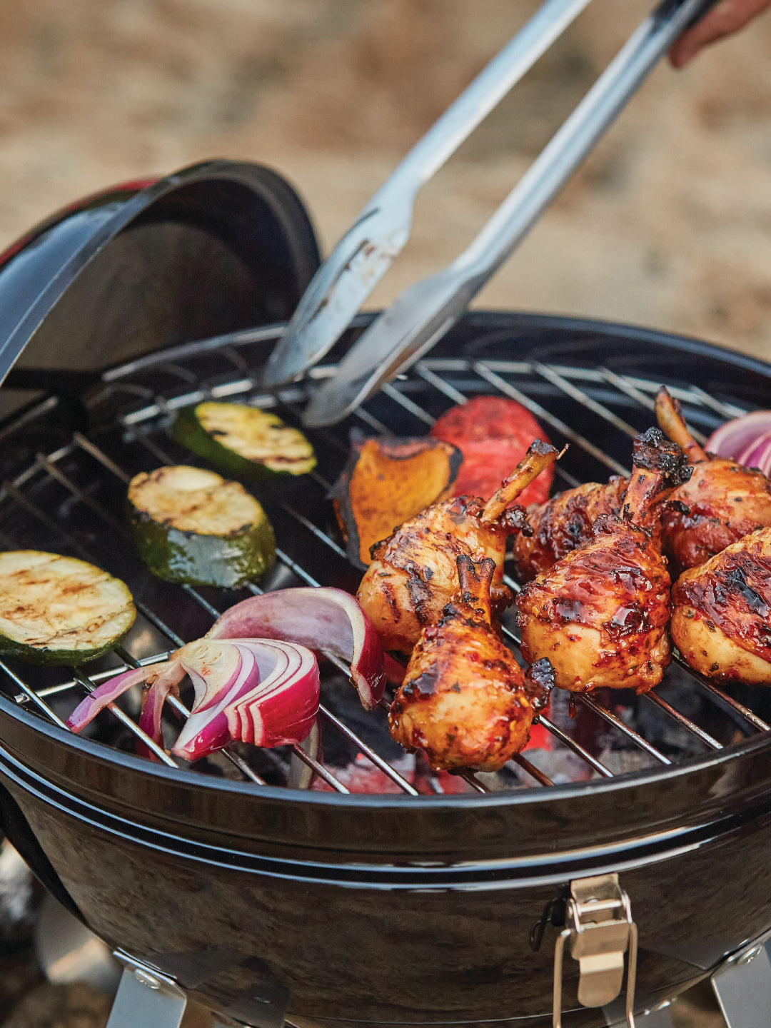 Napoleon NK14 Portable Charcoal Grill – 14-Inch Compact BBQ for Outdoor Cooking