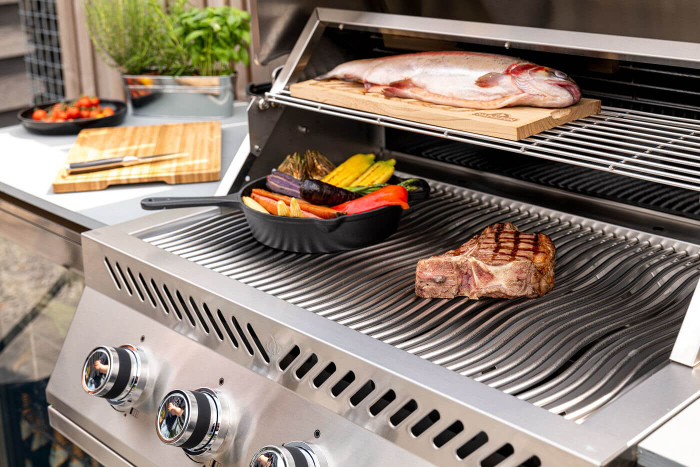Built-in 500 Series 32 Propane, Stainless Steel