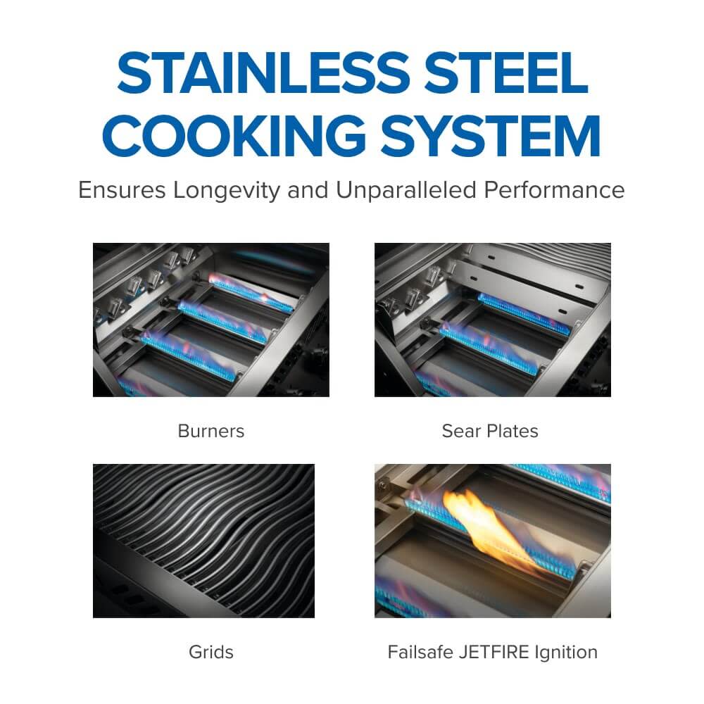 Built-in 500 Series 32 Propane, Stainless Steel
