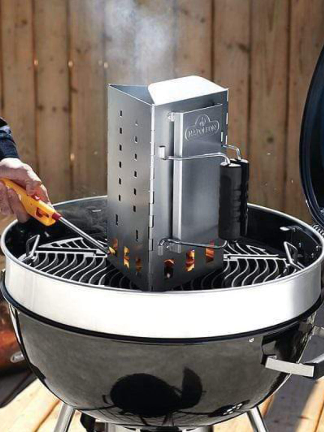 Charcoal Starter Folding Triangle (67801)